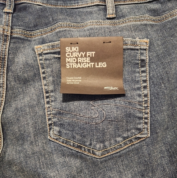 Silver Jeans Size 20W Blue - Picture 8 of 14